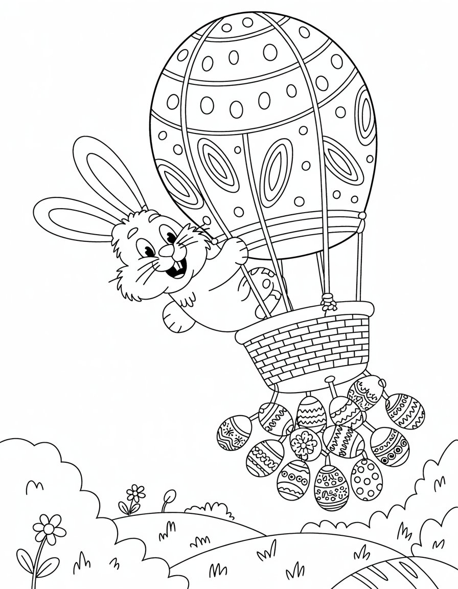 Easter Egg Balloon Ride